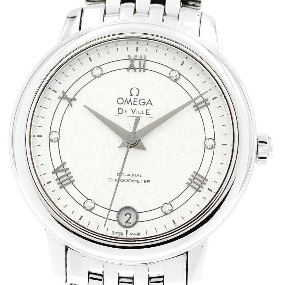 OMEGA De Ville Prestige 424.10.33.20.52.002 6P diamond Quartz Ladies - Picture 7 of 12